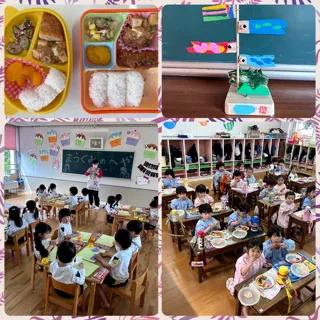 北九州市・幼稚園・2歳・給食・見学会・親子サークル・ぴ~ちくらぶ